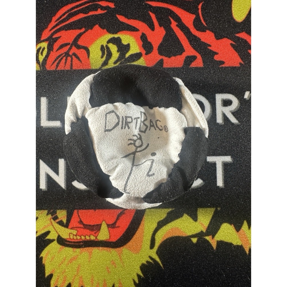 World Footbag Dirtbag Classic Sand Filled Footbag Hacky Sack Black White NEW